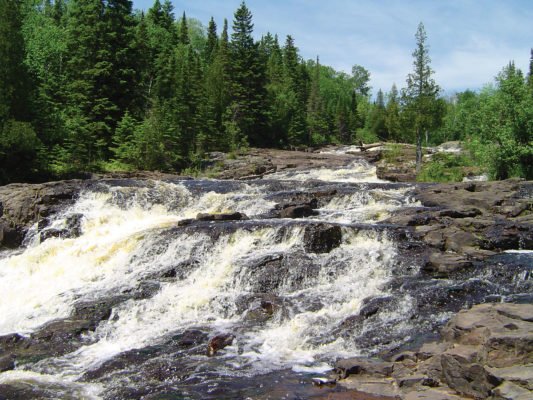 Glen Avon Falls of the Beaver River - Northern Wilds Magazine