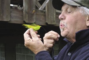 An accomplished fly caster and fly tier, Bob Nasby was recently inducted in the National Freshwater Fishing Hall of Fame.