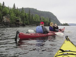 Improved water access points in communities such as Rossport, shown here, will make it easier for paddlers to enjoy Lake Superior. | SHAWN PERICH