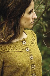 This Twigs and Willows Top will be featured at the Yarn Harbor Trunk Show. | SUBMITTED