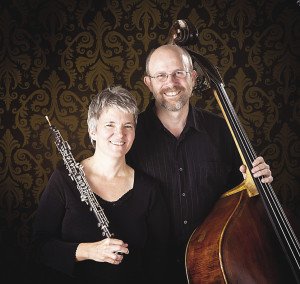 Oboist Carrie Vecchione and bass player Rolf Erdahl will perform at the ACA. |SUBMITTED