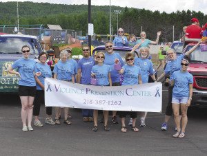 Staff and local VPC supporters participated in the recent Grand Marais Fisherman's Picnic parade. |SUBMITTED