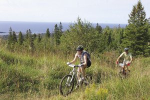 Sawtooth Mountain bike racers on Pincushion Mountains. |SUBMITTED