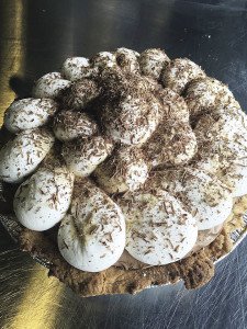 A chocolate stout ganache cream pie. |The Sweet North Bakery