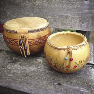 Gourd art by Susan Zimmerman of Grand Portage. |SUBMITTED