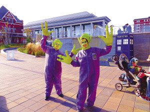 Even adults dress up for the Spooktacular event at the Baggage Arts Centre. |SUBMITTED