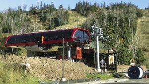 A new drive terminal was installed for the new gondola lift. |Submitted