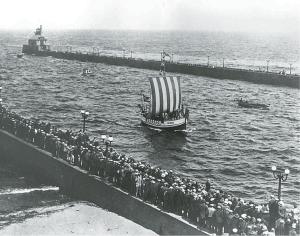 Leif Erikson’s arrival in Duluth. | Submitted