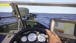 Hitting the water feels safer when you have good electronics and a GPS. | GORD ELLIS
