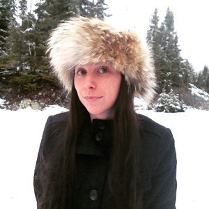 Katie Ball shows off a custom fur hat she created. | Submitted