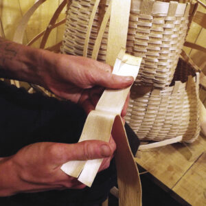 The North House Folk School in Grand Marais and the Ely Folk School regularly teach ash basket making  classes. | KERRY  LAMBERTSON