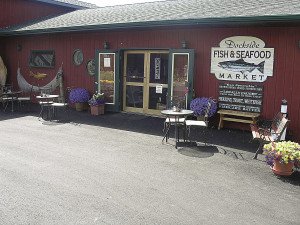 Dockside Market in Grand Marais offers fresh and frozen fish for take-out, as well as a dine-in menu. | DOCKSIDE