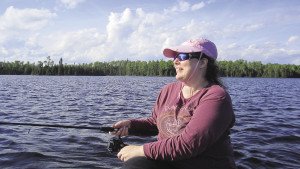 You can catch walleyes by jigging beneath the boat. | Shawn Perich