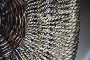 Cordage is commonly used in basket weaving. | JULIA PRINSELAAR