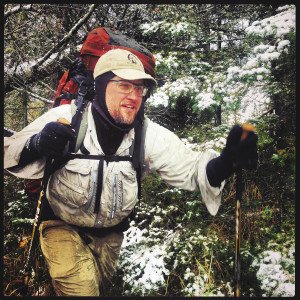 Jason Zabokrtsky, owner of the Ely Outfitting Company, left on foot, alone, and without a boat in October 2013 for a 90-mile route that bisected the heart of Quetico Provincial Park and the BWCAW. He will be presenting at  the Ely Canoe Festival. | SUBMITTED