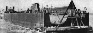 The USS Peto, the first of 28 submarines built by Wisconsin's Manitowoc Shipbuilding Company, was transported in a floating drydock down the Mississippi River to New Orleans. It was launched on April 30, 1942