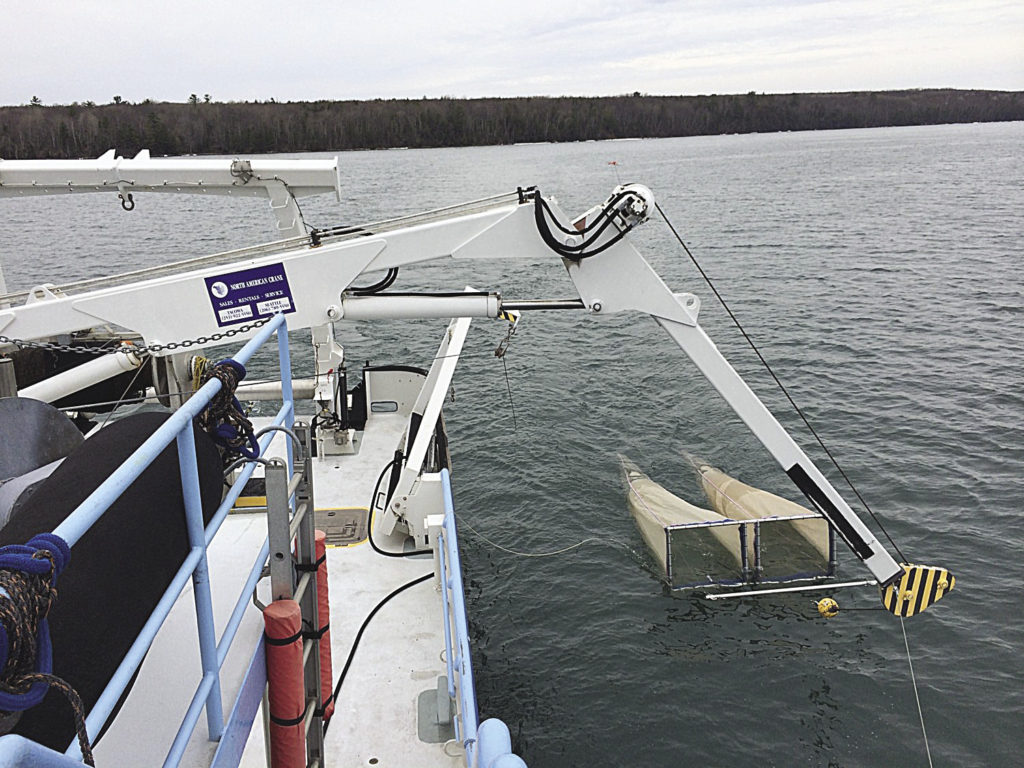 The 107 foot research vessel Kiyi helps researchers study herring in Lake Superior. | U.S. GEOLOGICAL SURVEY’S LAKE SUPERIOR BIOLOGICAL STATION