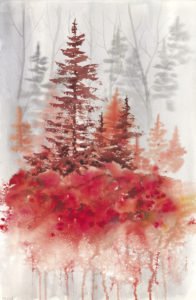 This beautiful watercolor painting was created by Biljana Baker. | BILJANA BAKER