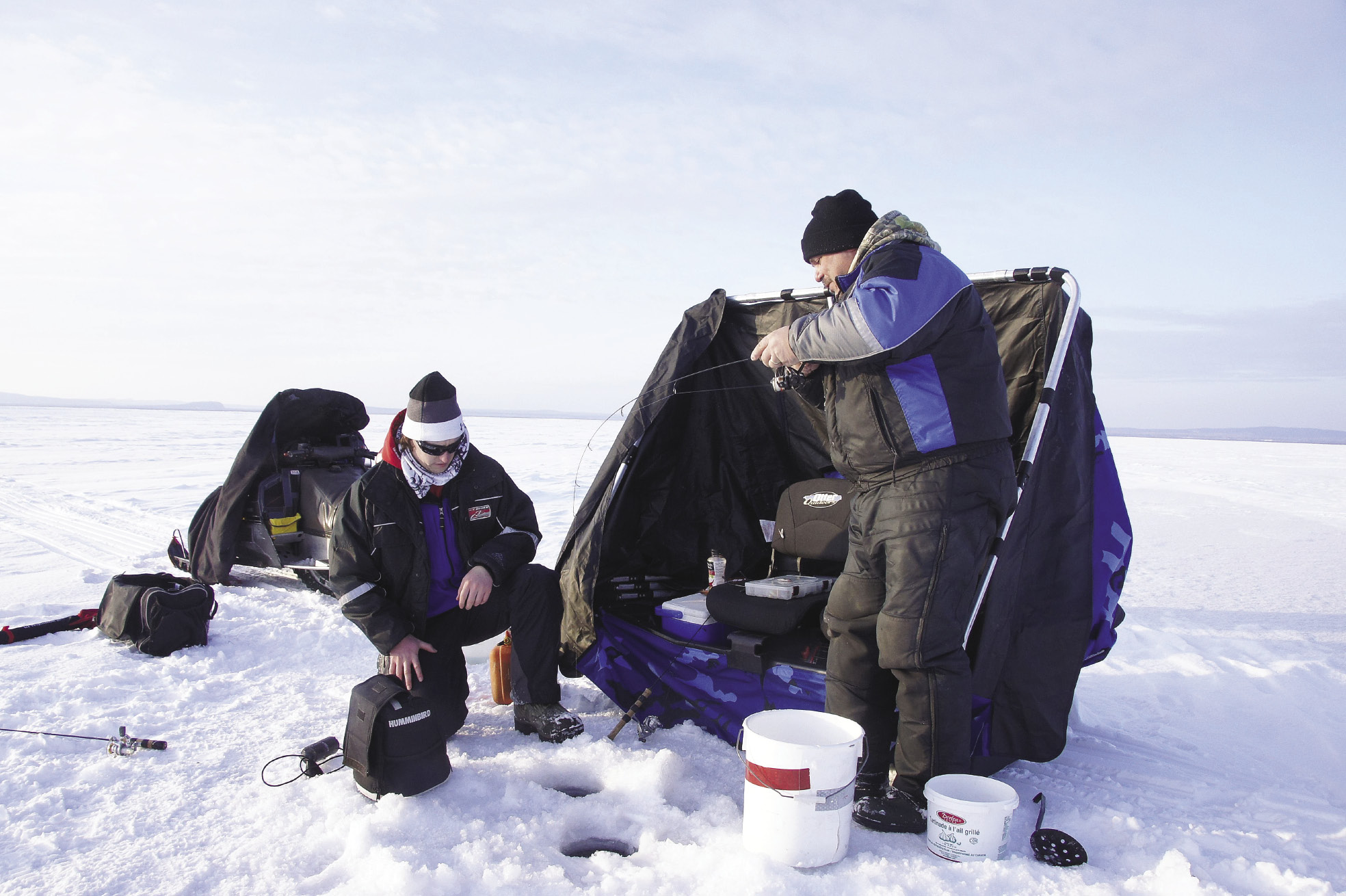 Gearing Up Your Snowmobile for Ice Fishing Fun 