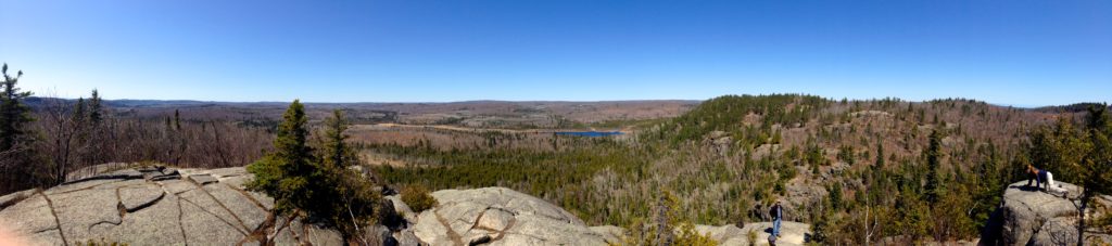 A panorama view from Section 13, located east of Finland. 