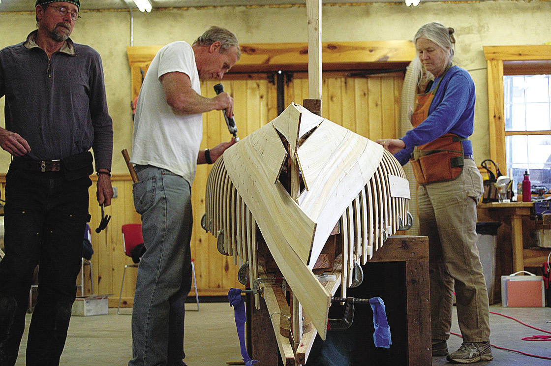 Crafting the Wooden Canoe: Two who Teach the Tradition 