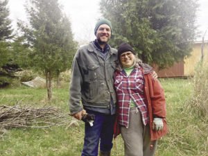 Jeff Hall and Cindy Hale are raising their daughter on Clover Valley Farms. | SUBMITTED