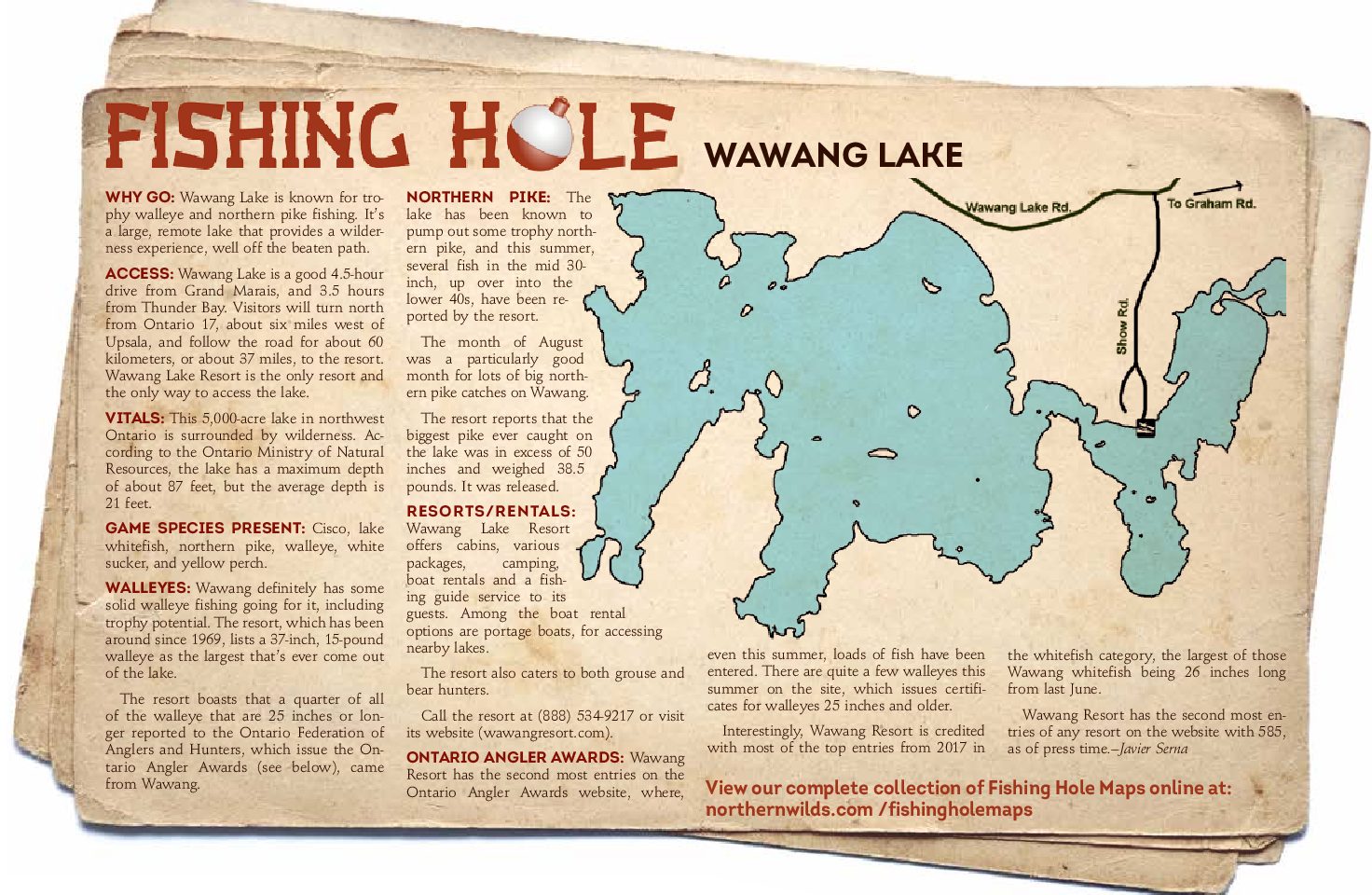 Northern Pike  Wawang Lake Resort