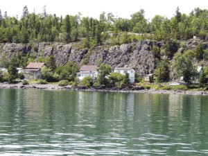 The off-grid cottage community of Silver Islet, which is adjacent to Sleeping Giant Provincial Park, is about an hour’s drive east from Thunder Bay. | ELLE ANDRA-WARNER
