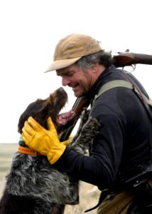 Tom Healy and dog Fast Eddy. | BRUCE SCHWARTZ