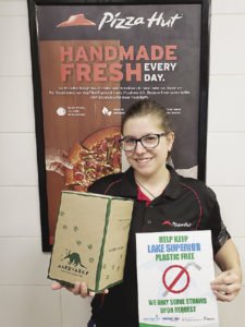 Nearly 50 businesses in the Thunder Bay area have signed onto the Last Straw Thunder Bay campaign, including Pizza Hut.