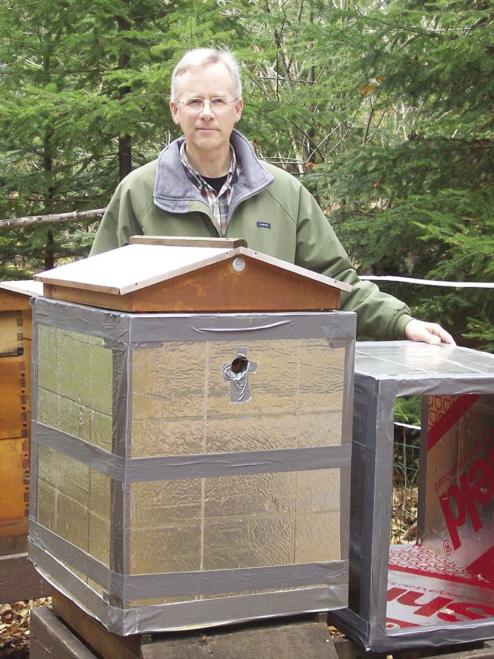 Grand Marais resident Mark Ditmanson has been keeping bees for the last 14 years.