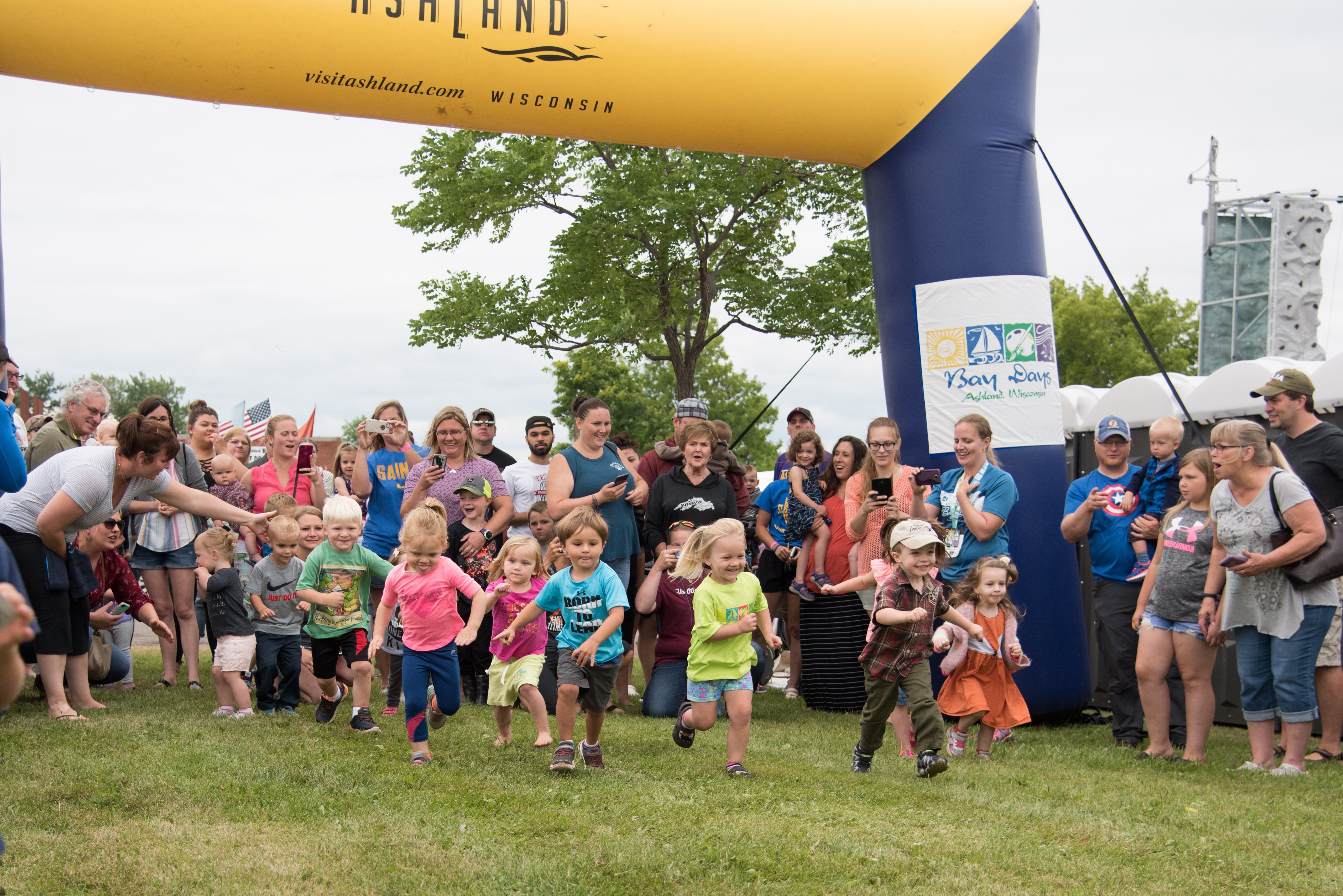 Annual Bay Days festival in Bayview Park in Ashland, Wisc.,