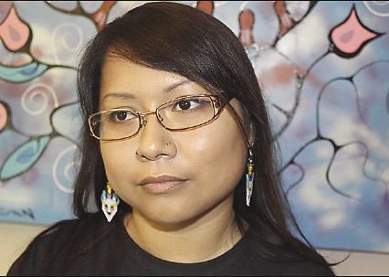 Lucille Atlookan is the founder of Neechee Studio in Thunder Bay.