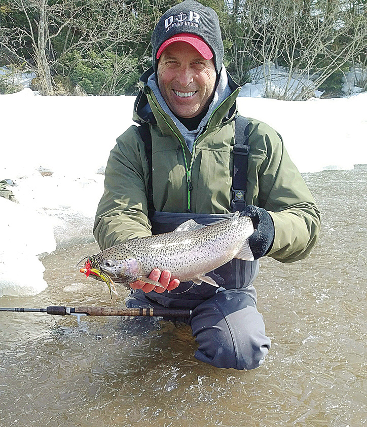 The Joys of Ice-Out Trout Fishing - Northern Wilds Magazine